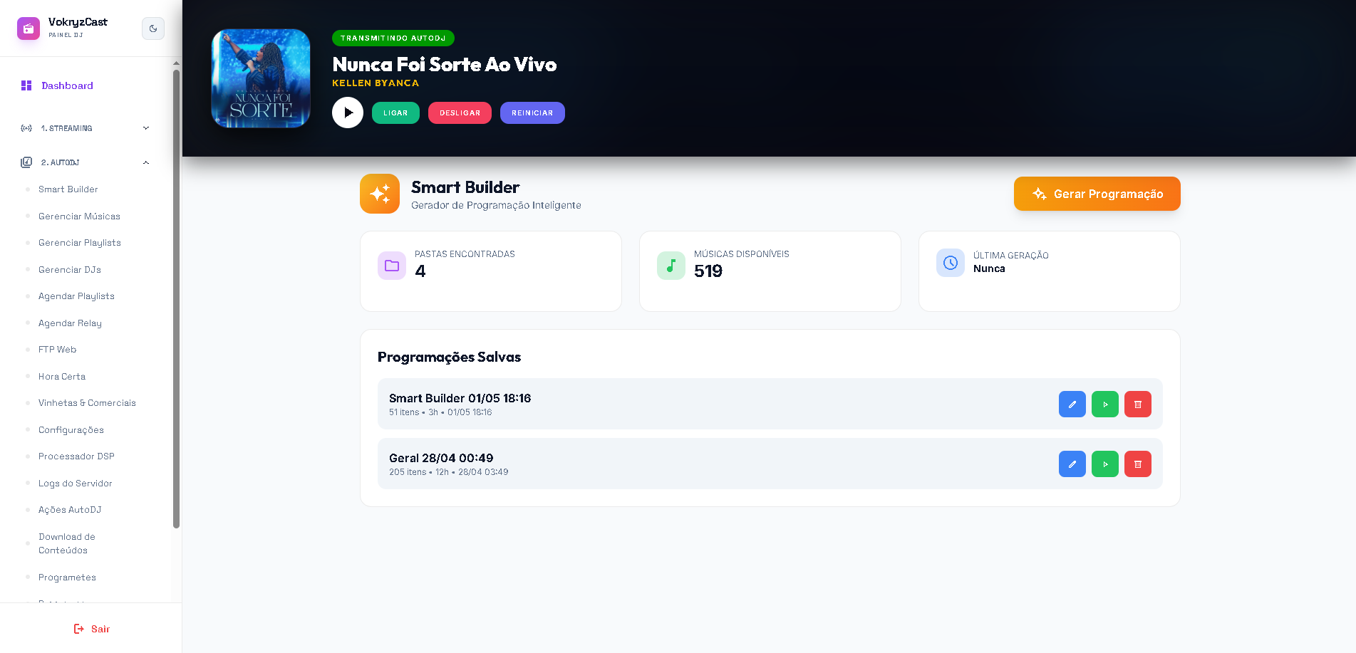 VokryzCast Features